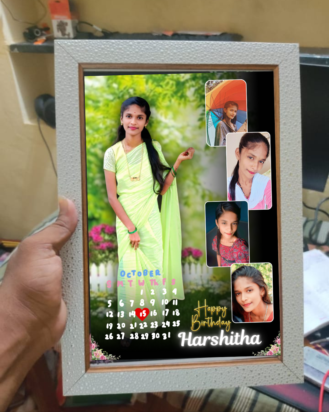 🎉 Birthday Customized Photo Frame – A Personalized Memory Gift