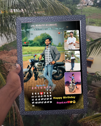 🎉 Birthday Customized Photo Frame – A Personalized Memory Gift