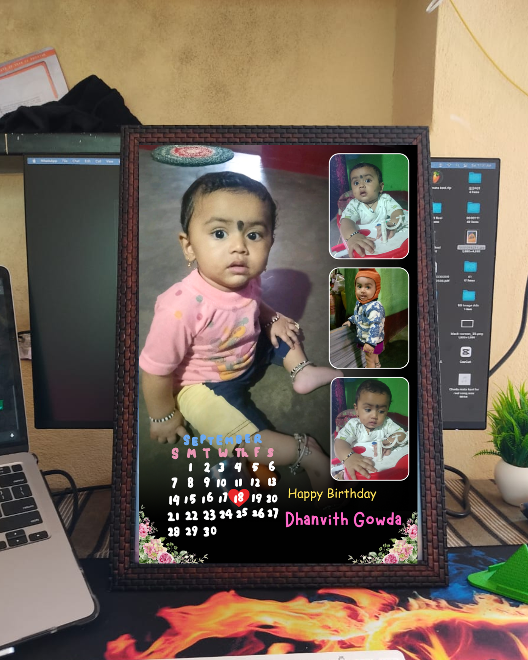 🎉 Birthday Customized Photo Frame – A Personalized Memory Gift