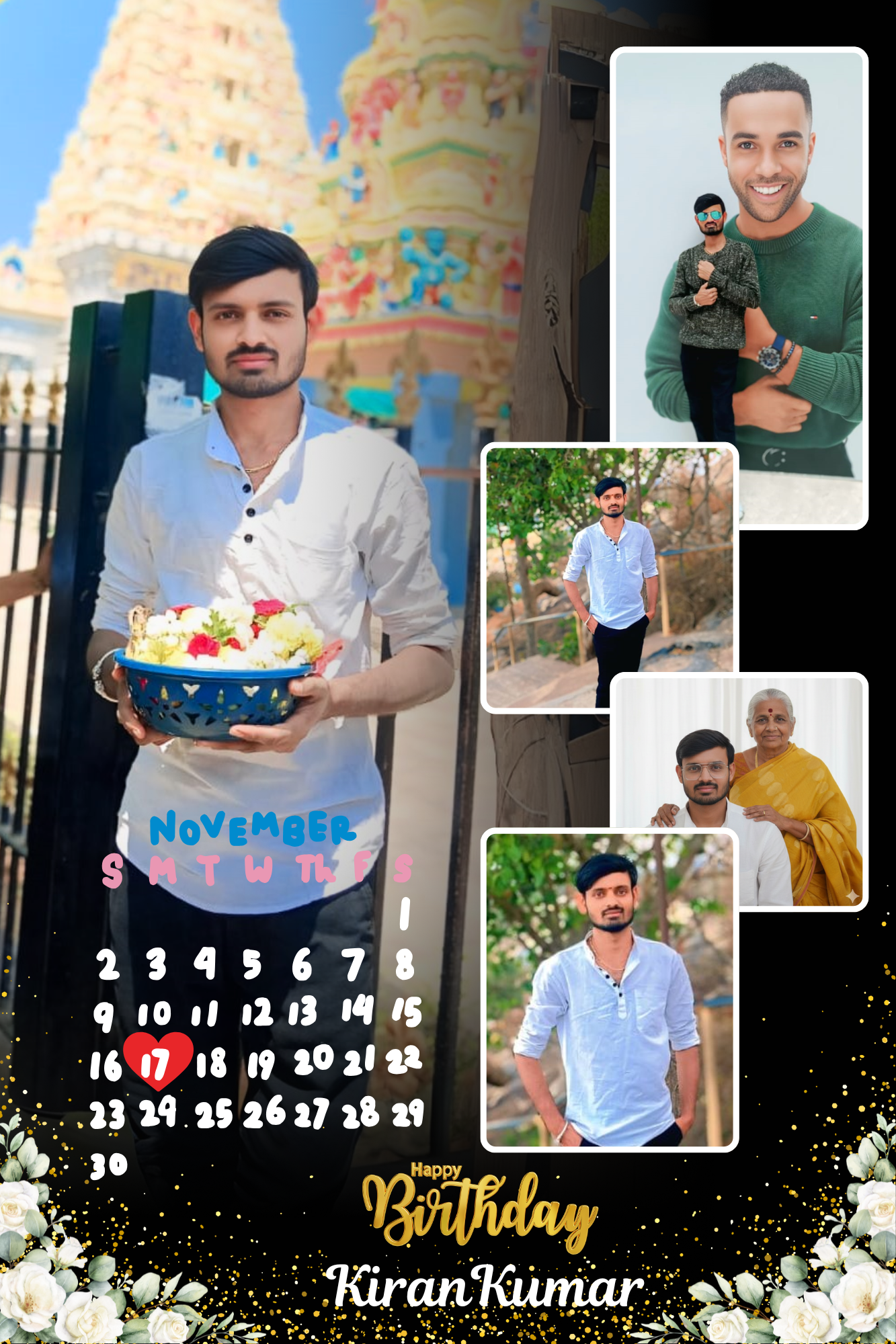 🎉 Birthday Customized Photo Frame – A Personalized Memory Gift