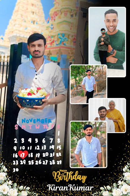 🎉 Birthday Customized Photo Frame – A Personalized Memory Gift