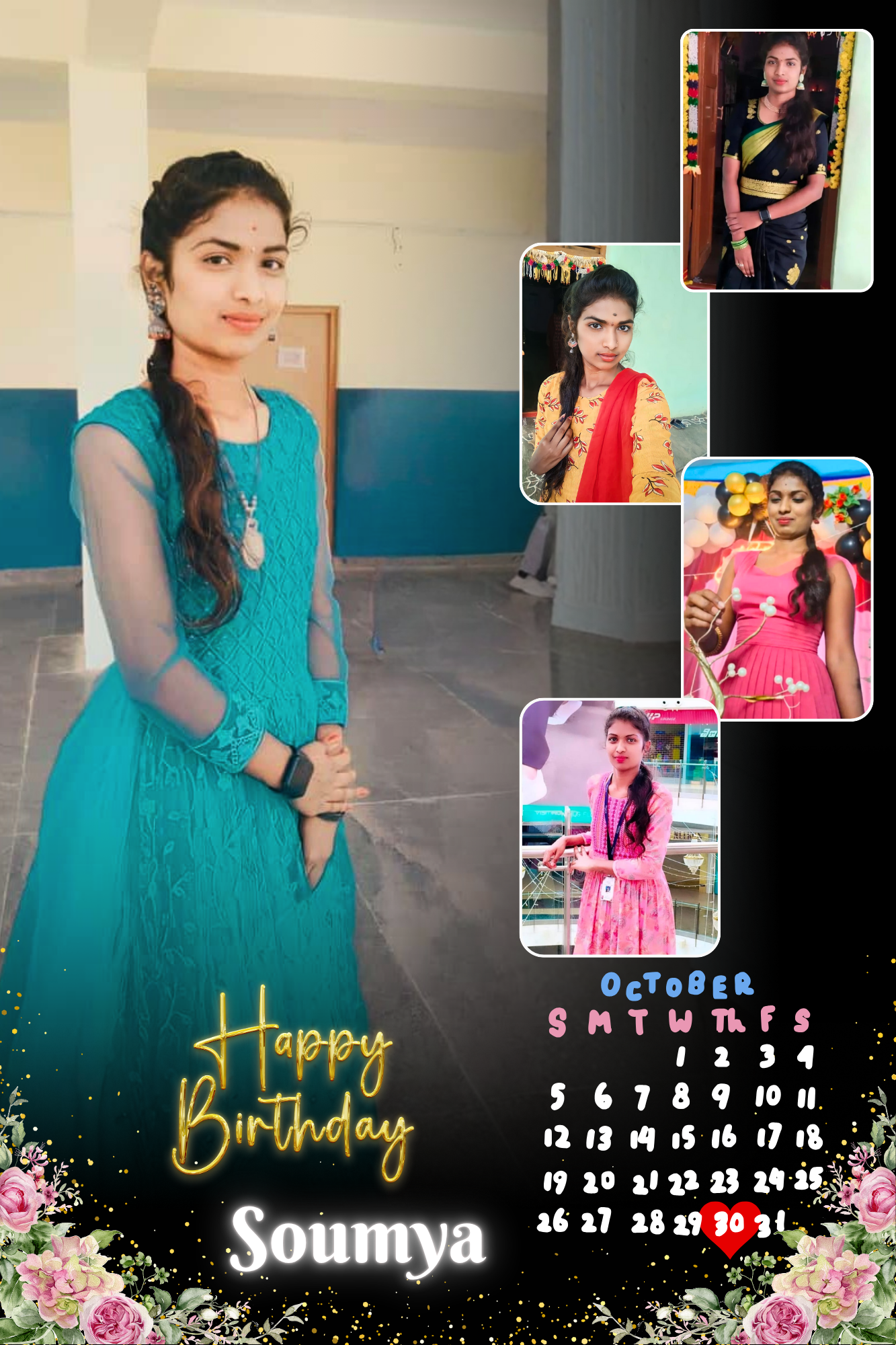 🎉 Birthday Customized Photo Frame – A Personalized Memory Gift