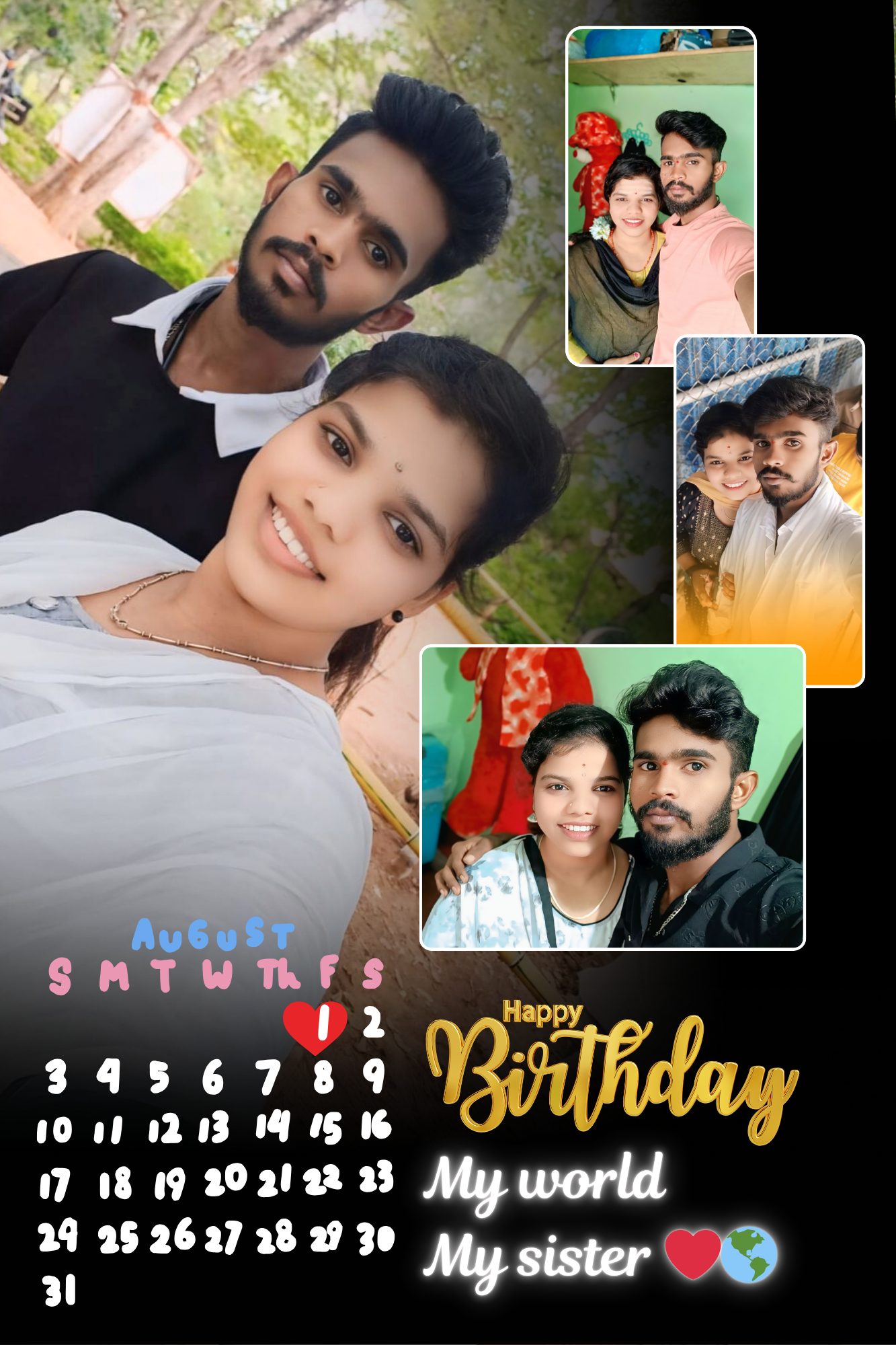🎉 Birthday Customized Photo Frame – A Personalized Memory Gift